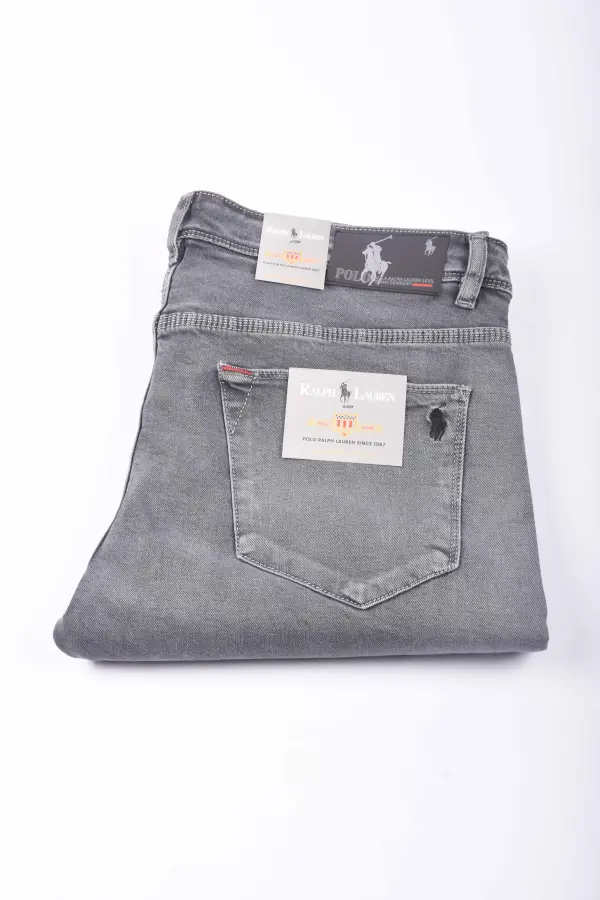 Jean Ralph Lauren Coupe Normal Ref-Rl1567 ( Gris ) 